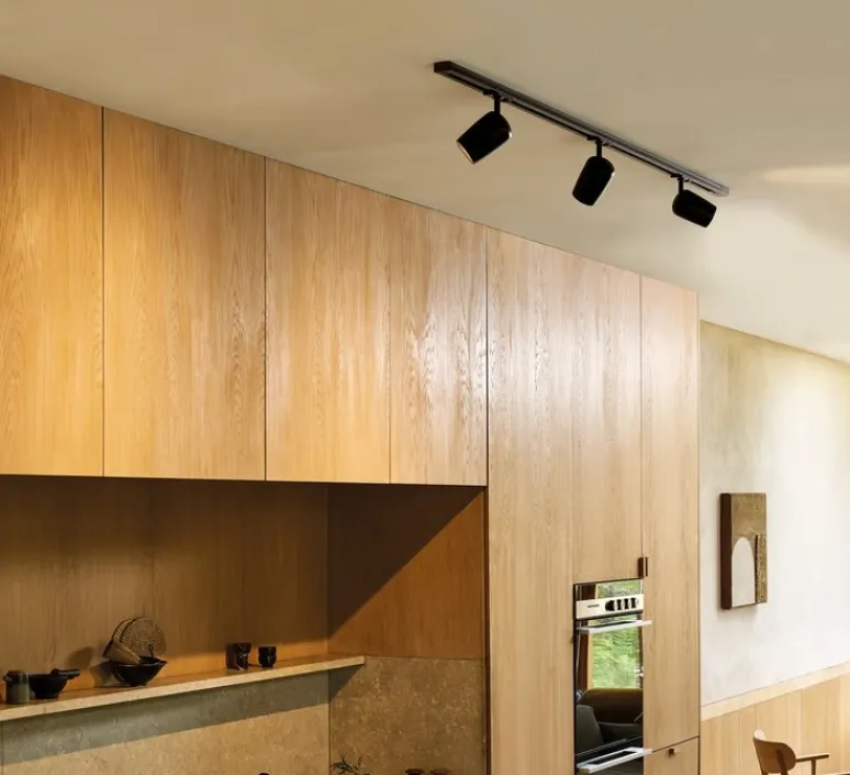 Plafonnier & Spot*Astro Spot pour rail, Koto Track, , Ø7,2cm, H15,3cm - noir mat