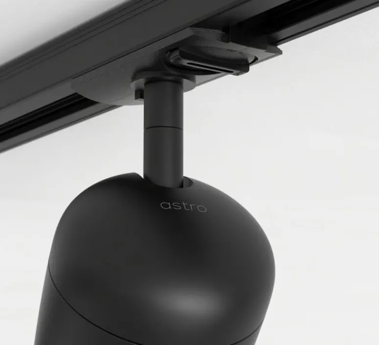 Plafonnier & Spot*Astro Spot pour rail, Koto Track, , Ø7,2cm, H15,3cm - noir mat