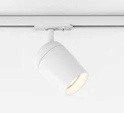 Plafonnier & Spot*Astro Spot pour rail, Koto Track, , Ø7,2cm, H15,3cm - blanc mat