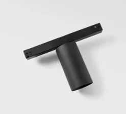 Plafonnier & Spot*Modular Spot pour rail, Minude Track 48V Adjustable 45 1x, , LED, dim, 2700K, 579 lm, Ø4,5cm, H8,8cm - noir