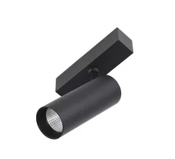Plafonnier & Spot*Faro Architectural Spot pour rail, Neso Hole, , 36°, LED, 2700K, 574 lm, L16,3cm, H10cm - Faro noir mat