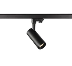Plafonnier & Spot*SLV Spot pour rail, Numinos S, , LED, dim, 2700K, 985 lm, 24°, L16,2cm, H14,5cm - noir