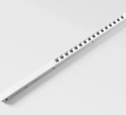 Plafonnier & Spot*Modular Spot pour rail, Pista Linear Light Track 48V 1136 1x, , LED, dim, 3000K, 1498 lm, L113,6cm, H1,8cm- blanc