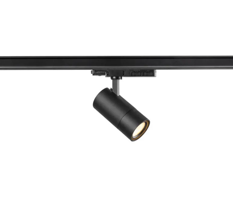 Plafonnier & Spot*SLV Spot pour rail, Trackspot V3 all, , Ø7,2cm, H13,5cm - noir