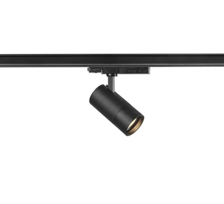 Plafonnier & Spot*SLV Spot pour rail, Trackspot V3 all, , Ø7,2cm, H13,5cm - noir
