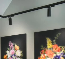 Plafonnier & Spot*SLV Spot pour rail, Trackspot V3 all, , Ø7,2cm, H13,5cm - noir