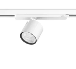 Spot pour rail, Varo 80 S, blanc, LED, dim, 3000K, 1890 lm, Ø8,7cm, H8cm - XAL