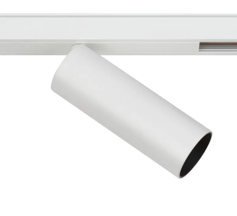 Plafonnier & Spot*John Cullen Spot pour rail, Vorsa track 40 Medium, , LED, dim, 2700K, 440 lm, L16,6cm, H12,1cm- blanc