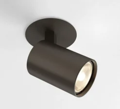 Plafonnier & Spot*Astro Spot semi-encastré, Ascoli Recessed, , Ø8cm, H12,2cm - Lighting bronze