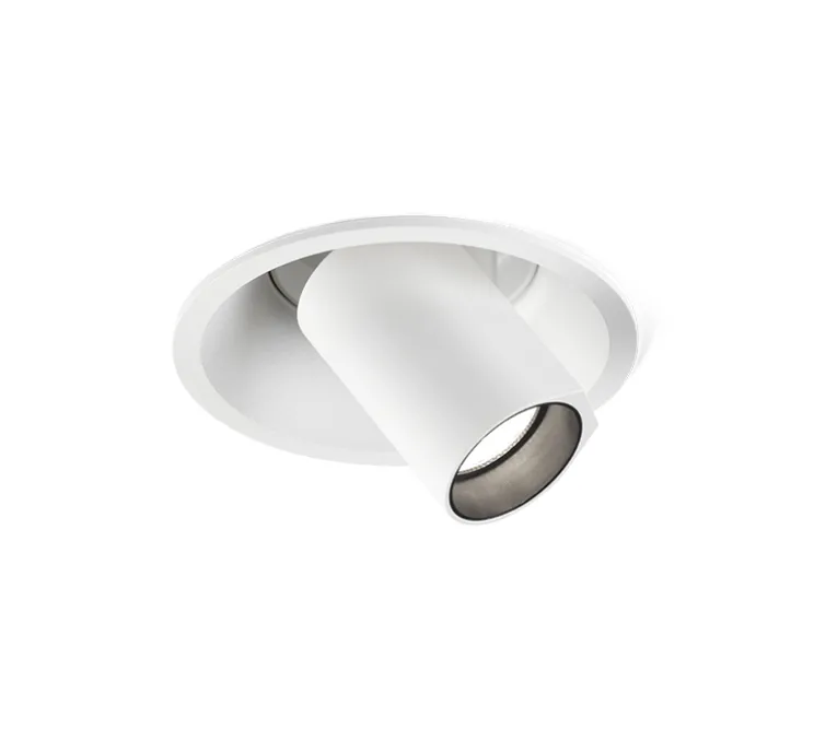 Spot semi-encastré, Bliek Round Petit 1.0 LED, blanc, LED, 2700K, 440lm, Ø3,4cm, H5,5cm - Wever&Ducré