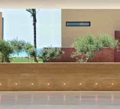 Plafonnier & Spot*Flos Spot semi-encastré, G-O Amer Light, , IP65, LED, 3000K, 2lm, Ø4,4cm, H5,6cm - acier, halo ambre