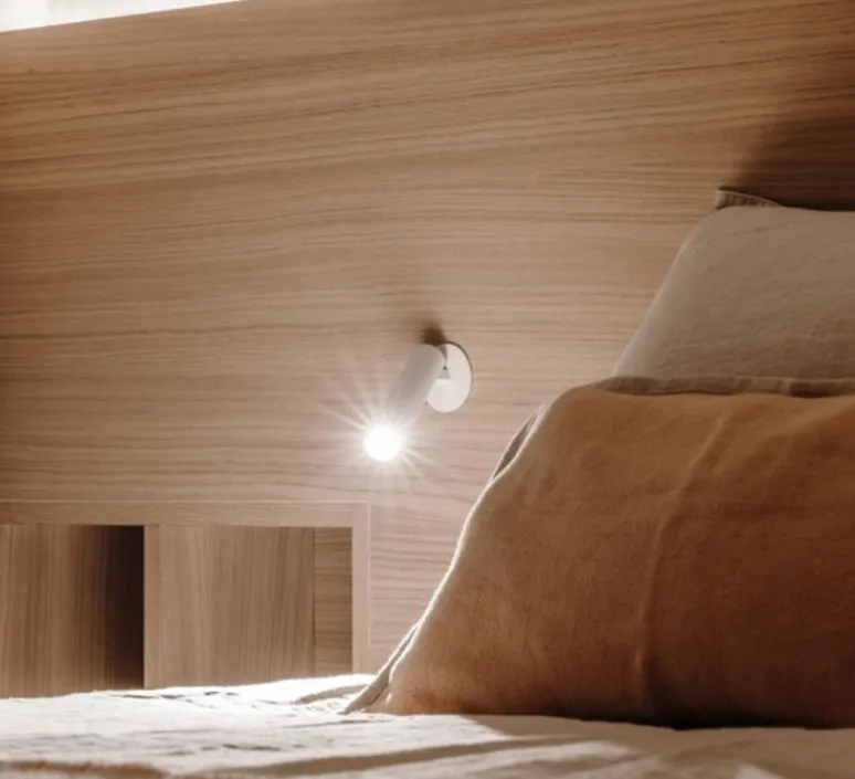 Plafonnier & Spot*Wever&Ducré Spot semi-encastré, Match 1.0, , LED, dim, 2700K, 525 lm, Ø2,6cm, H11,7cm - blanc