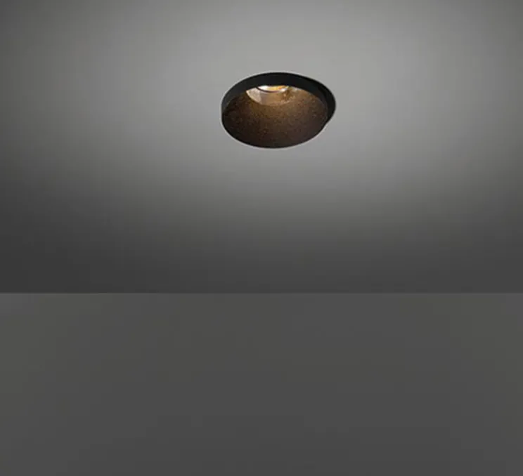 Spot, Smart kup 82 IP55 LED GE, medium, 25°, noir, LED, 3000K, 608lm, L8,2cm, H6,1cm - Modular