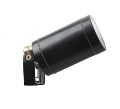 Spot sur piquet encastrable, light.o.110, noir, IP64, L6cm, H28cm - Zangra