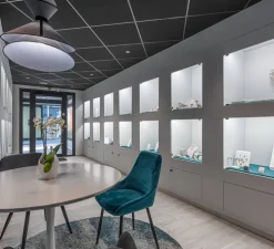 Spot, Vorsa Dot Miniature, bronze, LED, dim, 2700K, 90 lm, Ø1,2cm, H2,6cm - John Cullen