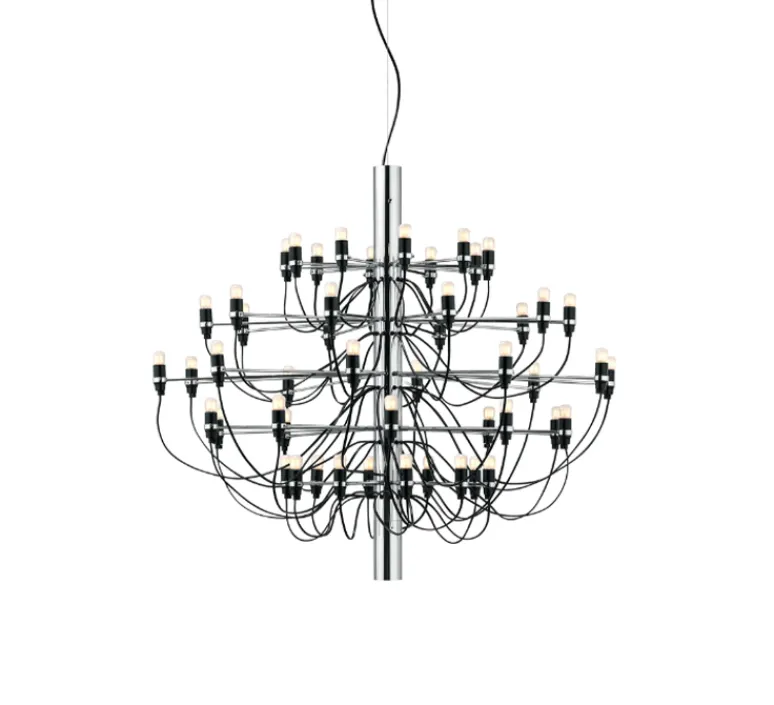 Suspension*Flos Suspension, 2097/50, , 2700K, Ø100cm, H88cm - chromé (ampoules dépolies)