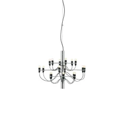 Suspension, 2097/18, chromé (ampoules dépolies), 2700K, Ø69cm, H51cm - Flos