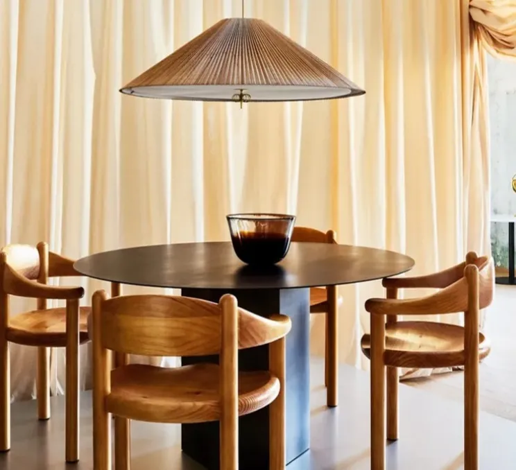 Suspension, 1972 Extra Large, Bamboo, Ø90cm, H30cm - Gubi