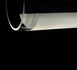 Suspension - lampadaire, Guise 2272, transparent, LED, 3000K, 1742lm, Ø16cm, H63cm - Vibia