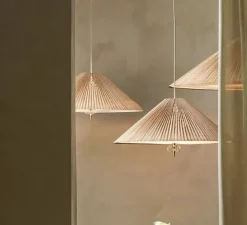 Suspension, 1972 Large, Bamboo, Ø60cm, H22cm - Gubi