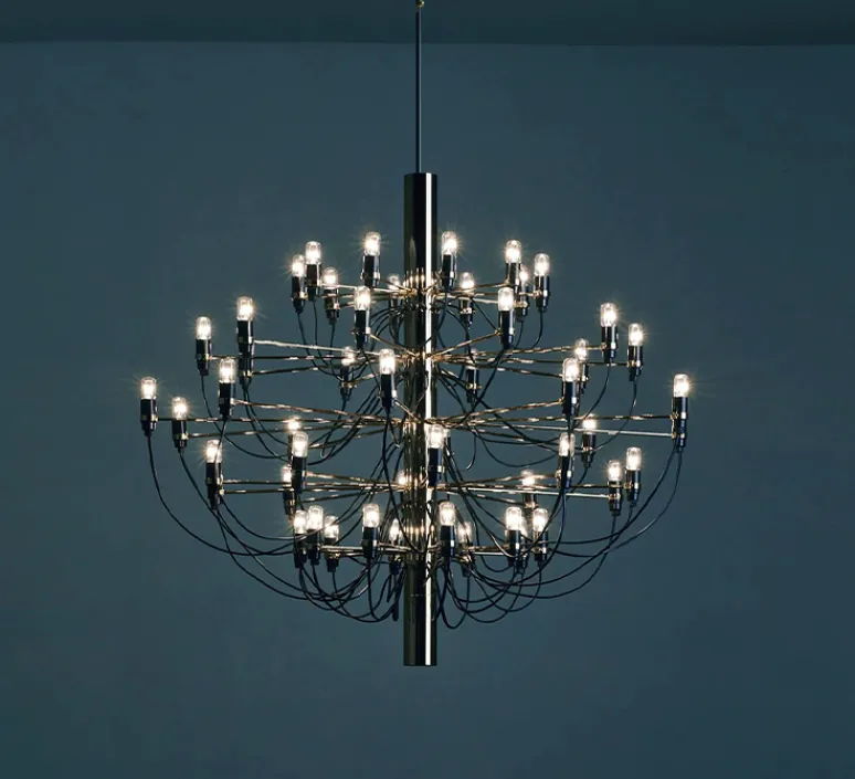 Suspension*Flos Suspension, 2097/50, , 2200K, Ø100cm, H88cm - noir (ampoules transparentes)