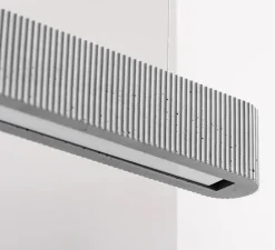 Suspension, [S4], Gris béton, LED, dim, 2700K, 1500 lm, L61cm, H8cm - GANTLights