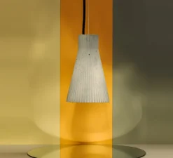 Suspension, [S1], Gris béton, Ø14cm, H23cm - GANTLights