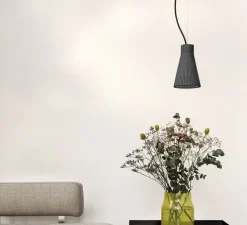 Suspension, [S1], Gris foncé, Ø14cm, H23cm - GANTLights