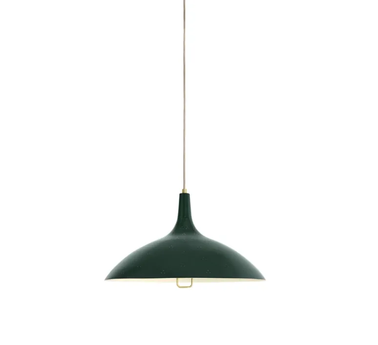 Suspension*Gubi Suspension, 1965, , Ø46cm, H26cm - vert, laiton