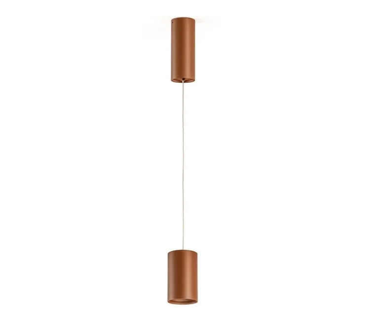 Suspension, 432 Ways, terracotta, LED, dim, 3000K, 1157 lm, Ø8cm, H13cm - Panzeri