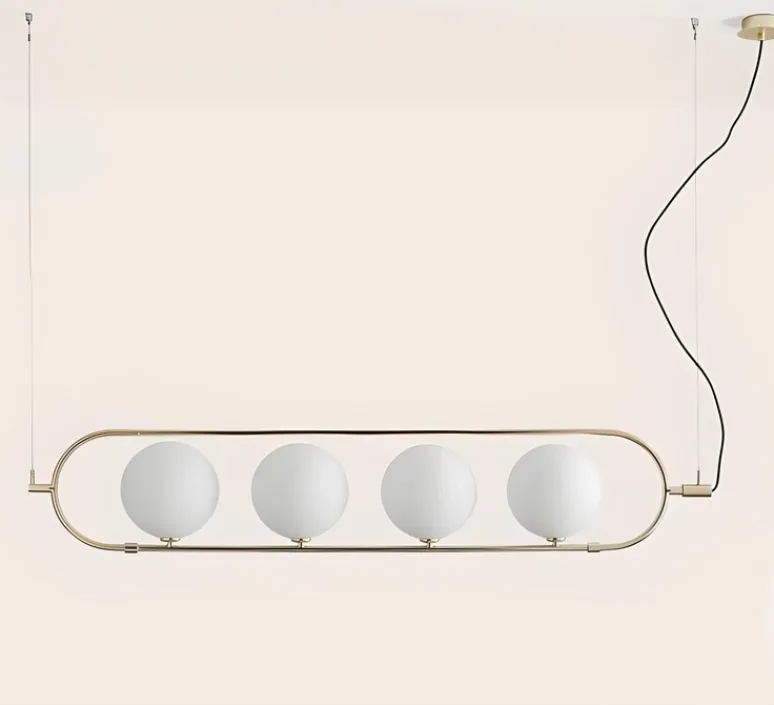 Suspension*Aromas del Campo Suspension, Abbacus, , L126,5cm, H20cm - laiton mat