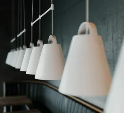 Suspension, Above, blanc, Ø25cm, L30cm - Louis Poulsen