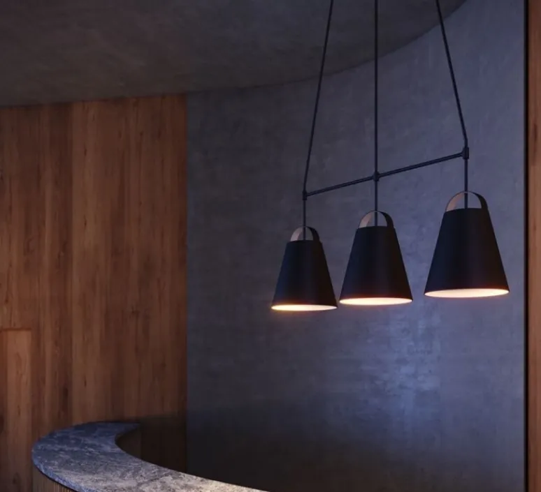 Suspension*Louis Poulsen Suspension, Above, , Ø17,5cm, H21cm - noir