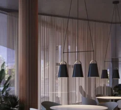 Suspension*Louis Poulsen Suspension, Above, , Ø17,5cm, H21cm - noir