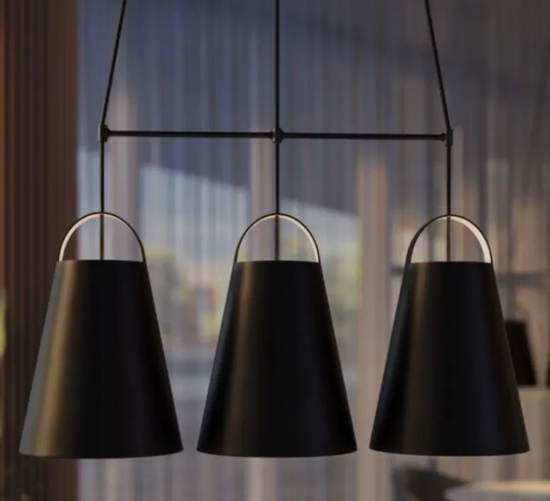 Suspension*Louis Poulsen Suspension, Above, , Ø17,5cm, H21cm - noir