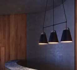 Suspension, Above, noir, Ø25cm, H30cm - Louis Poulsen