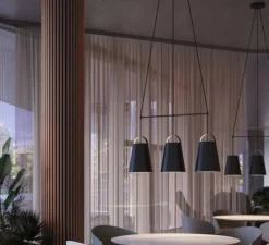 Suspension, Above, noir, Ø25cm, H30cm - Louis Poulsen