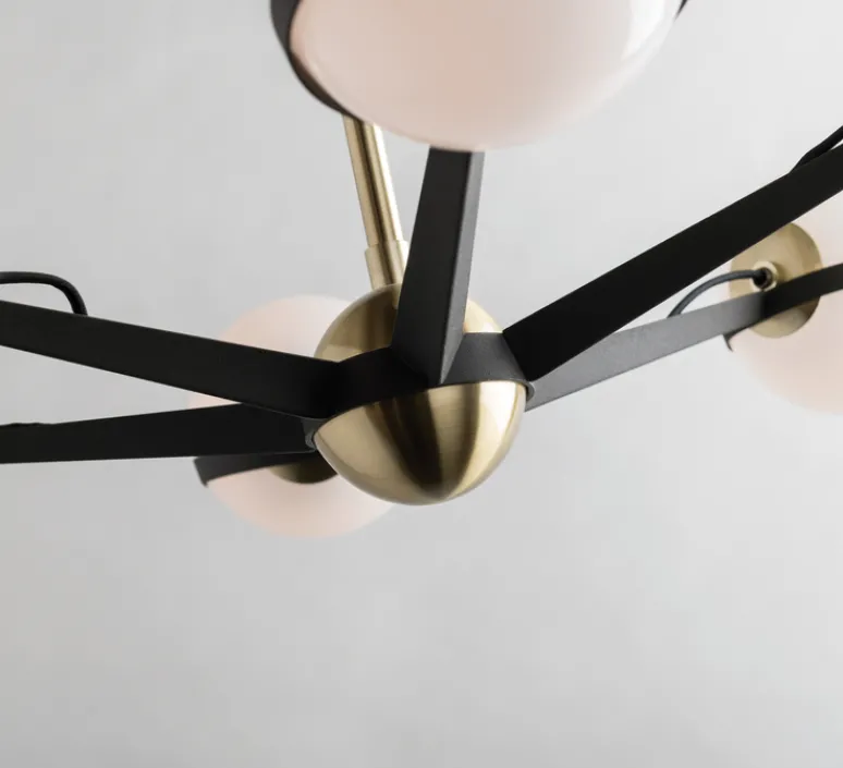 Suspension*Hudson Valley Lighting Suspension, Ace, , Ø70,5cm, H134cm - bronze