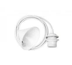 Suspension*Umage Suspension, Acorn, blanc & laiton, Ø14cm, H16cm - blanc & laiton