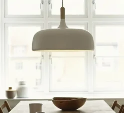 Suspension*Northern Suspension, Acorn, , chêne, Ø48cm, H34cm - blanc