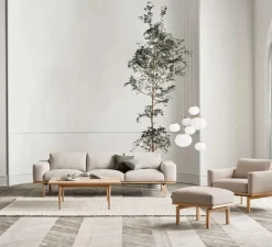 Suspension*Bolia Suspension, Acorn, , Ø21cm, H18cm - bois, blanc