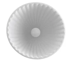Suspension, acoustique, UNDER THE BELL, blanc, Ø55cm, H31cm - Muuto