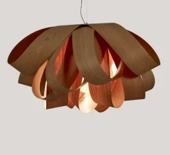 Suspension, Agatha, SG, bois de cerisier, Ø140cm, H82cm - LZF