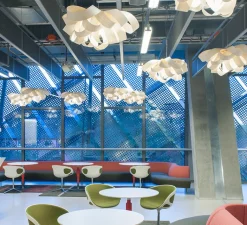 Suspension*LZF Suspension, Agatha, SP, , Ø76cm, H37cm - blanc ivoire