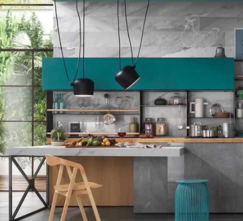 Suspension*Flos Suspension, Aim Simple, , LED, 2700K, 895lm, Ø24,3cm, H21,1cm - noir