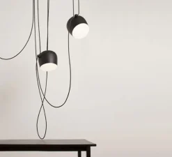 Suspension, Aim Small, noir, LED, 2700K, 725lm, Ø17cm, H14,9cm - Flos