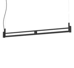 Suspension, Airtek One, seule, noir mat, LED, dim, 3000K, 1800 lm, L97cm, H13cm - Karman