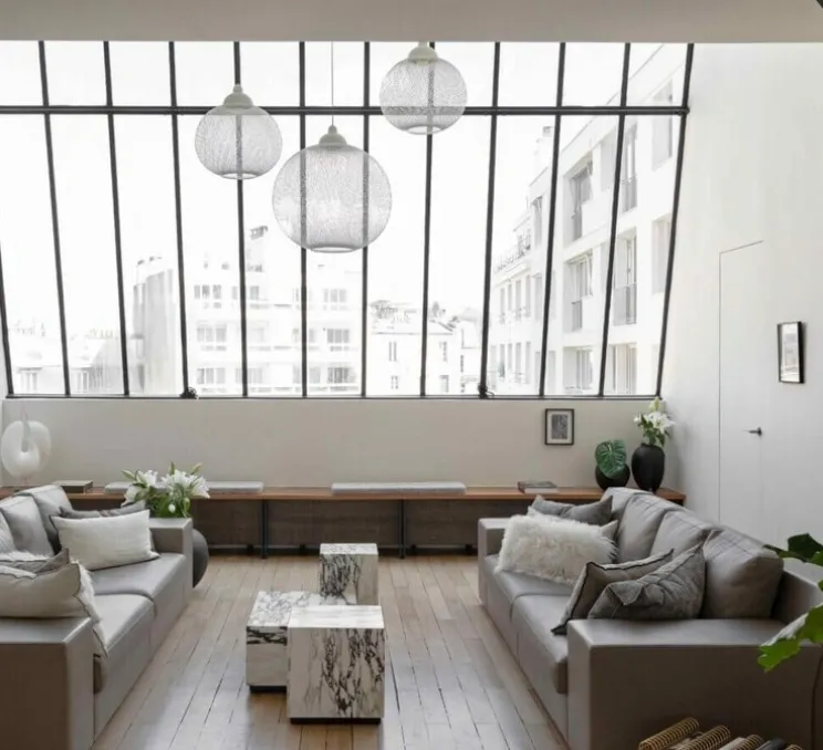 Suspension, Alba Top, laiton, Ø15cm, H11cm - Contain