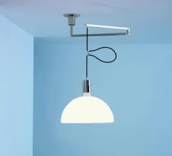 Suspension, Albini AM/AS, AS41C, blanc et chrome, Ø40cm, H32cm - Nemo Lighting