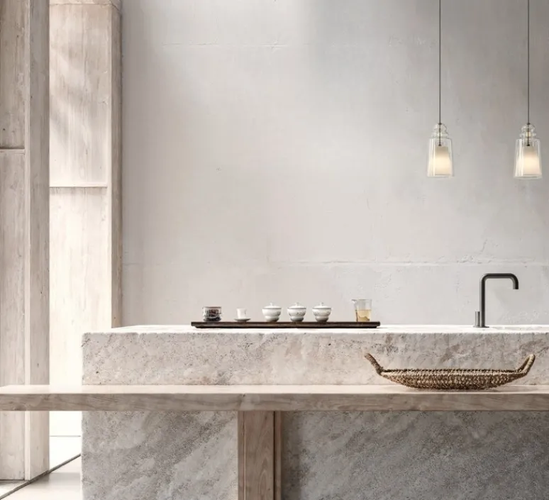 Suspension*Karman Suspension, Alibaglass, petite, , Ø11cm, H20cm - pyrex transparent